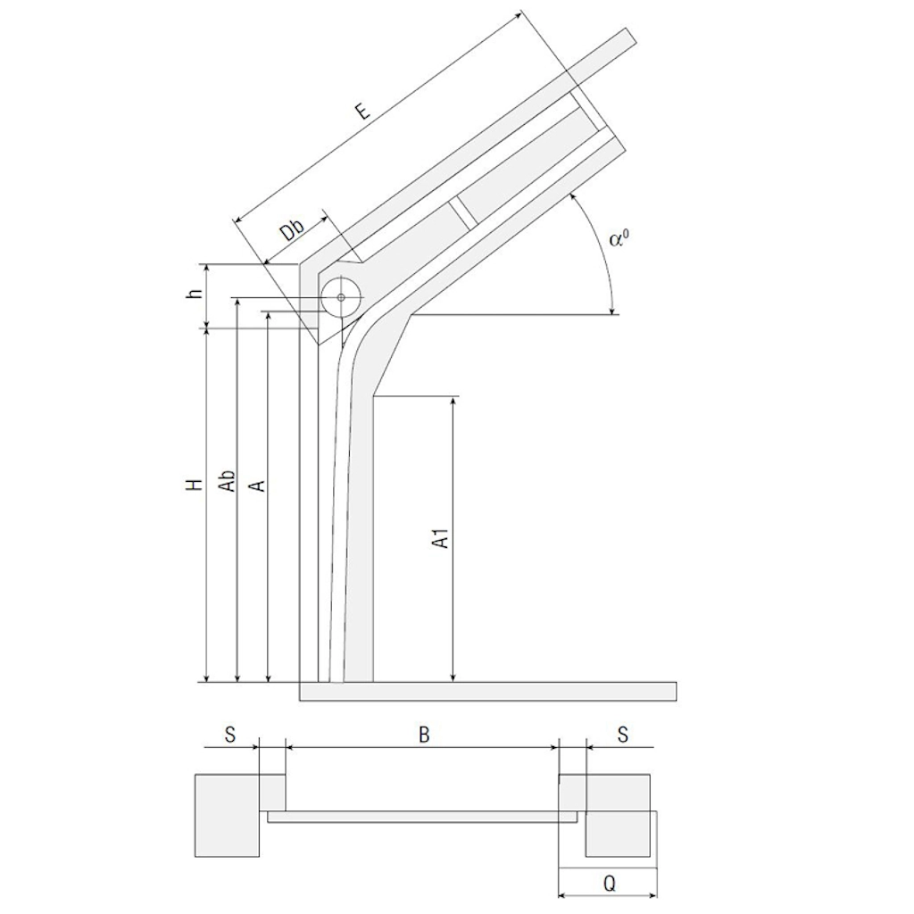 Стандартный наклонный подъем
